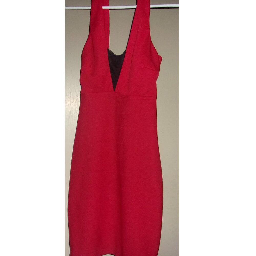 DEB Attractive Red Dress Size 7